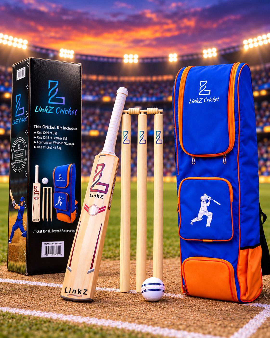 LinkZ Cricket equipment